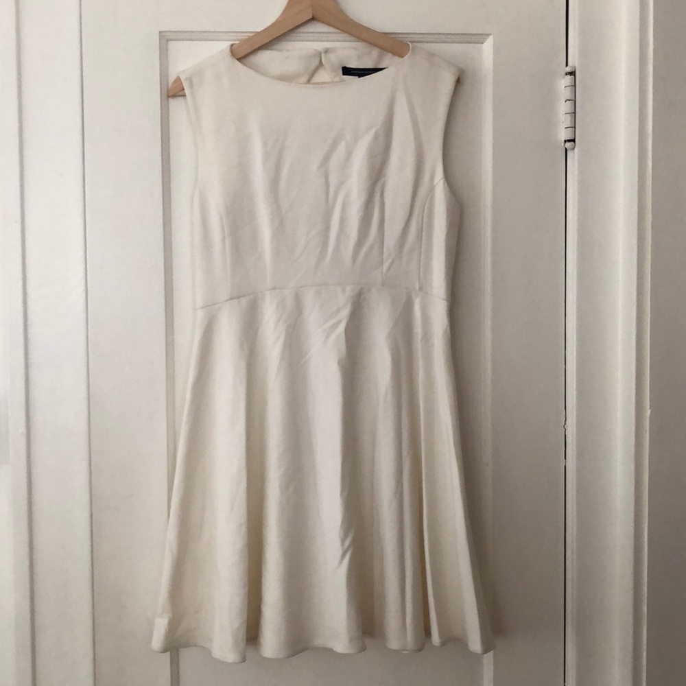 White French Connection Skater Dress